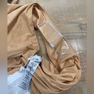 La Perla | Swim | La Perla Nude Silver Sequins Ombr Floral Monokini